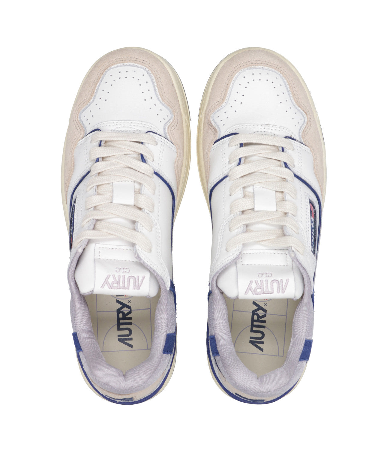 Autry | Sneakers CLC Low White and Blue