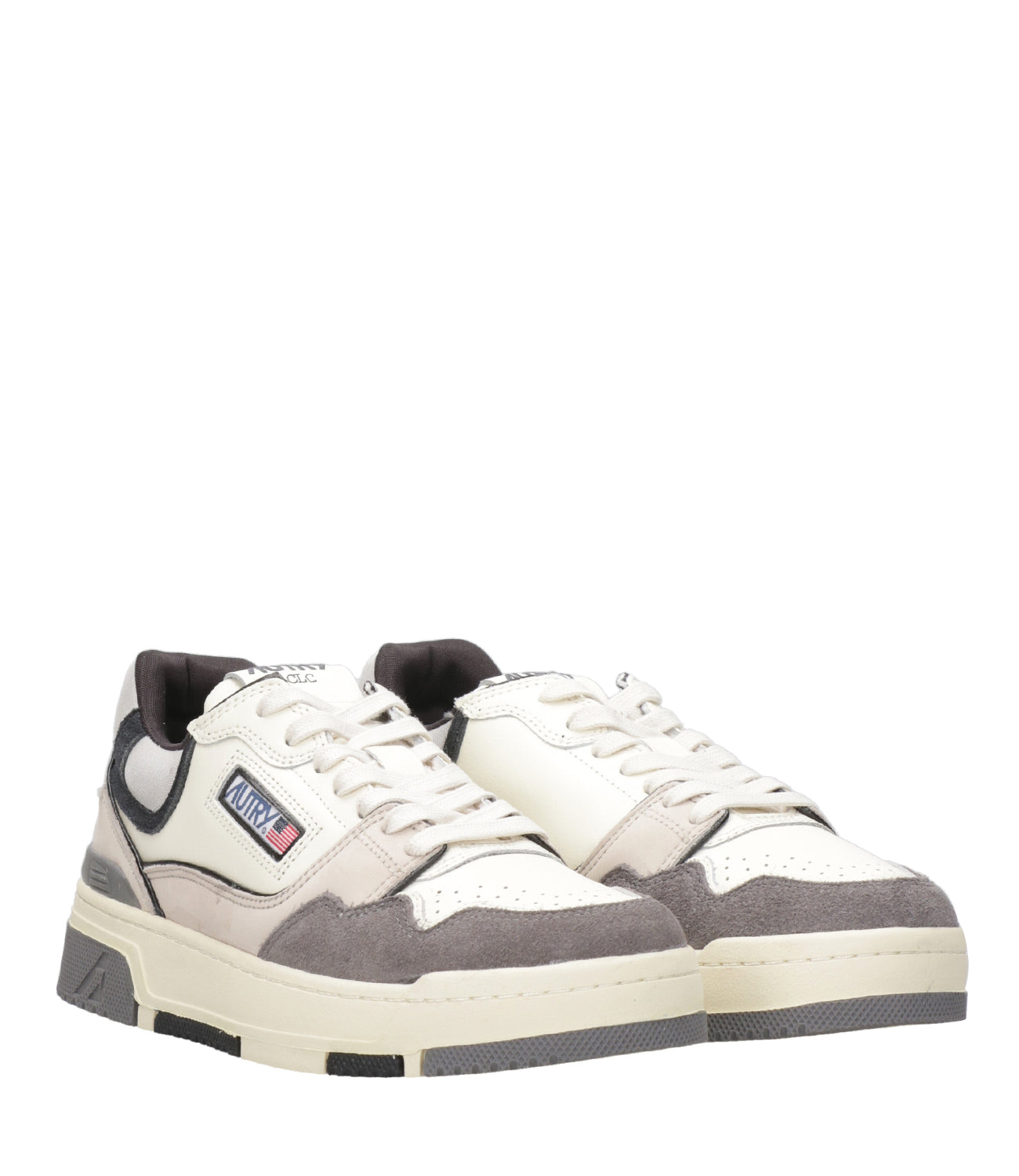 Autry | Sneakers CLC Low Bianco Nero e Grigio