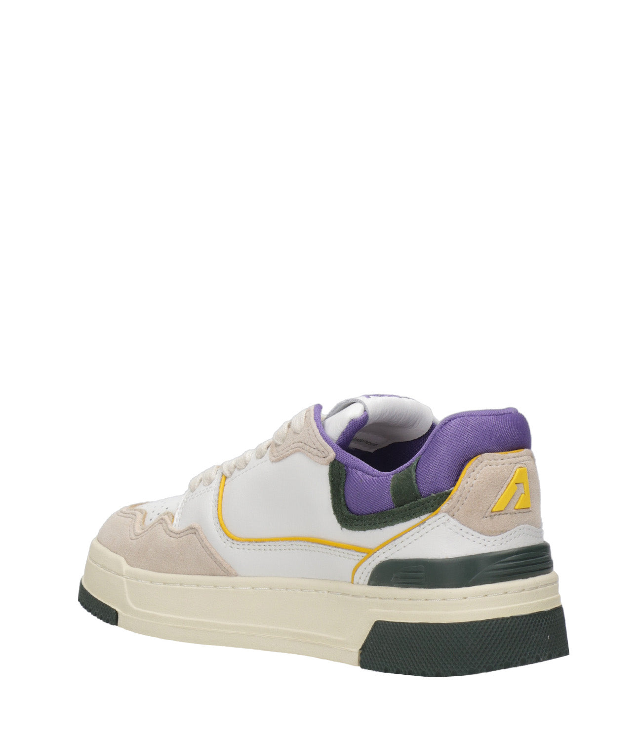 Autry | Sneakers CLC Low Bianco, Verde e Viola
