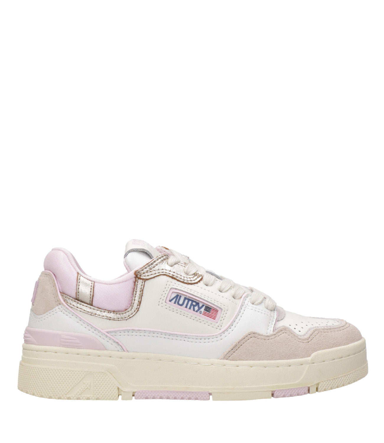 Autry | Sneakers Clc Bianco e Rosa