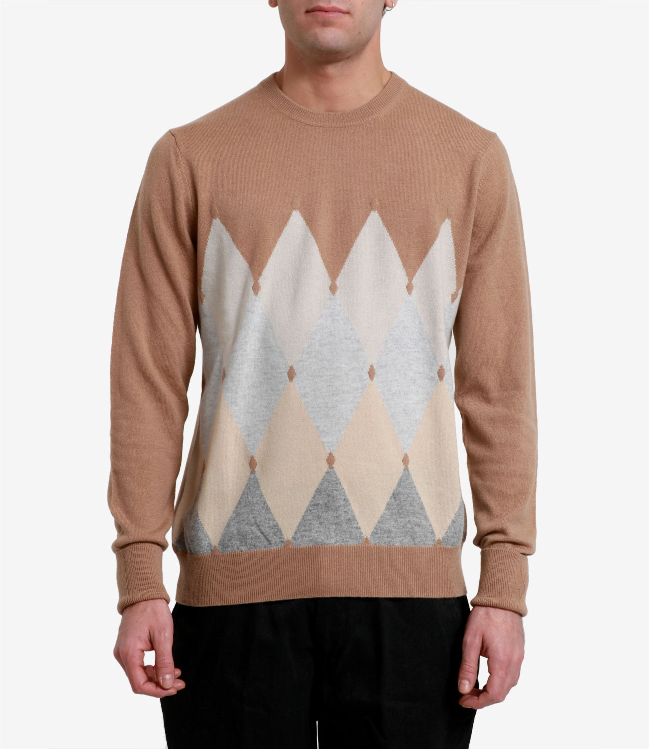 Ballantyne | Camel and Beige Knitwear