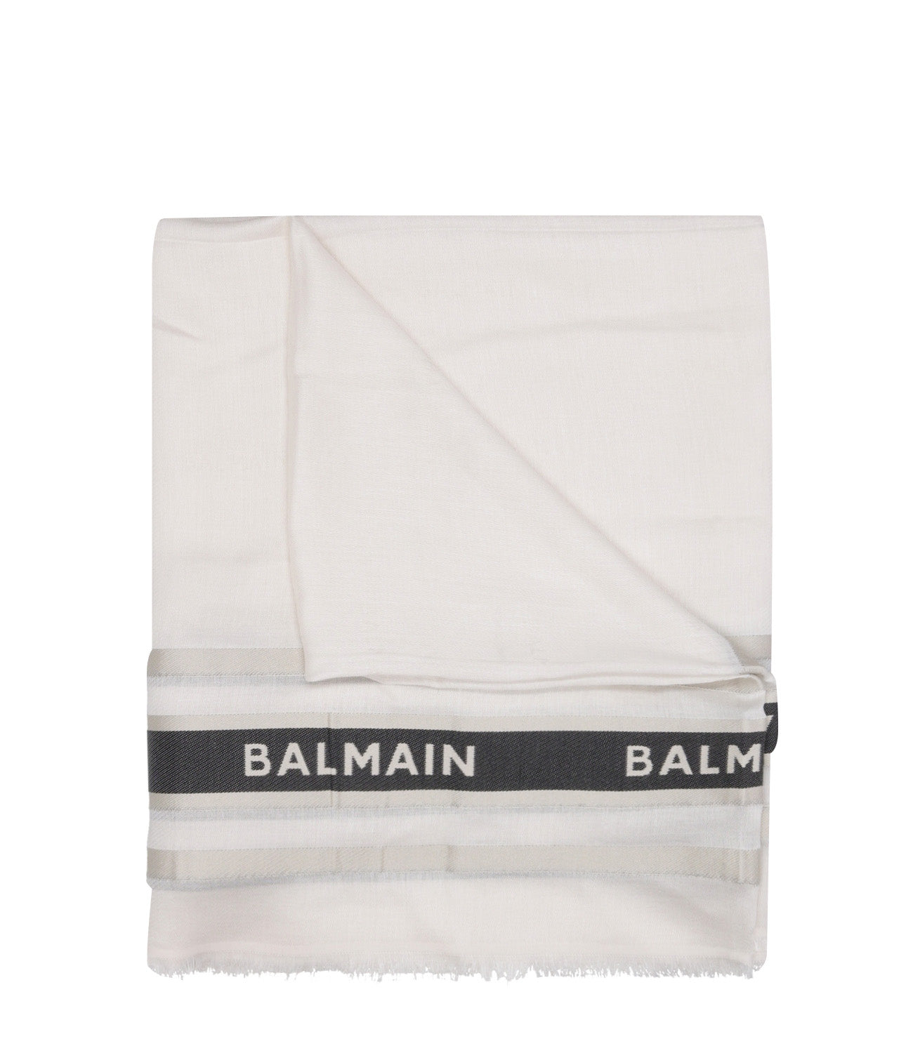 Balmain Kids | Sciarpa Avorio e Nera