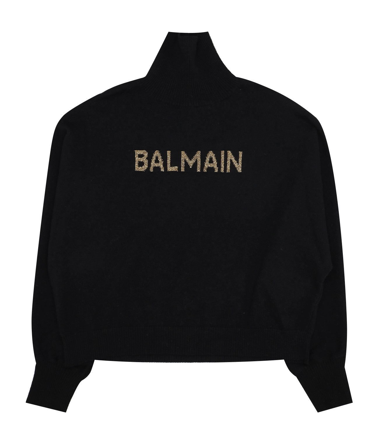 Balmain Kids | Maglia Nera e Oro