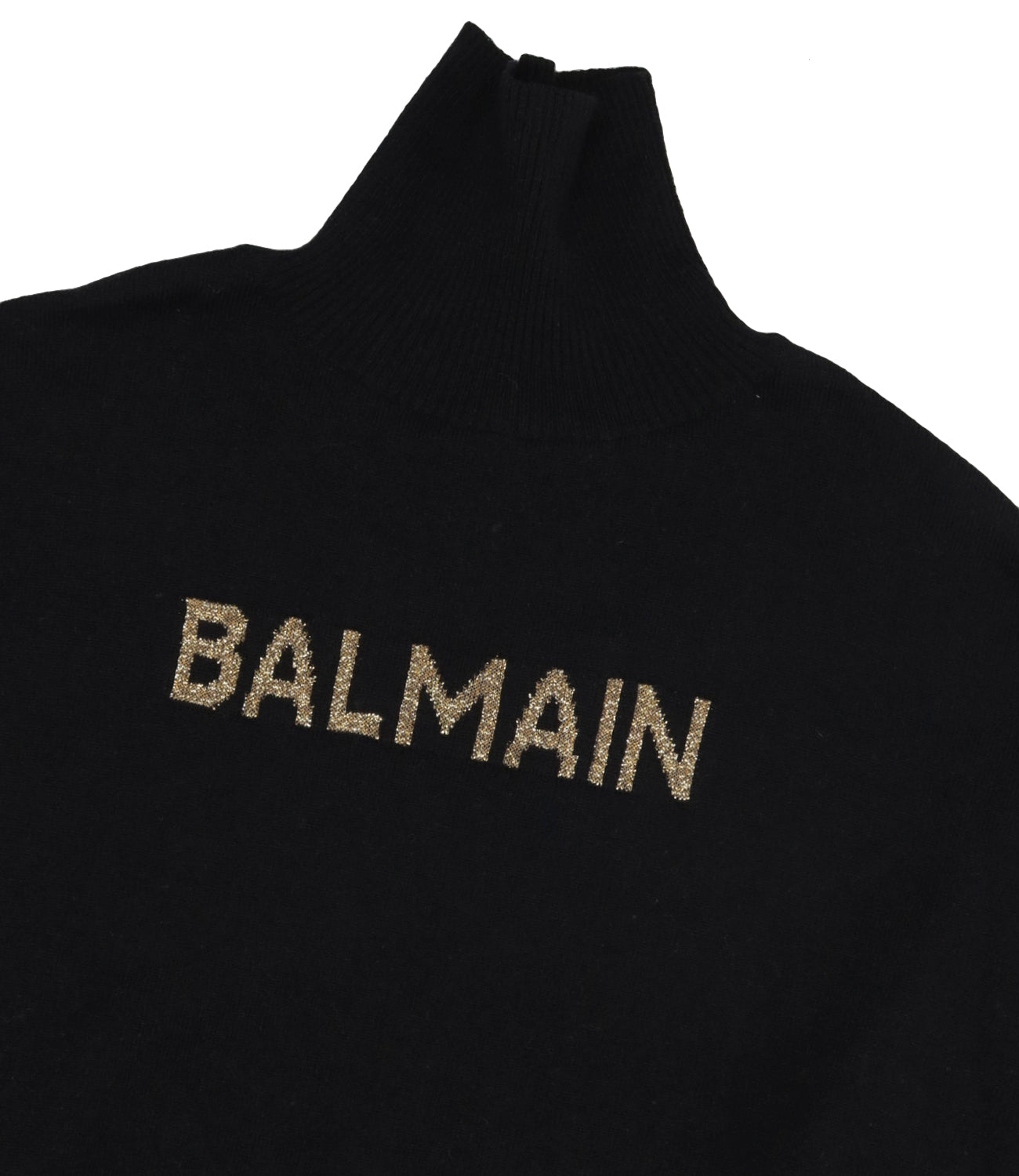 Balmain Kids | Maglia Nera e Oro