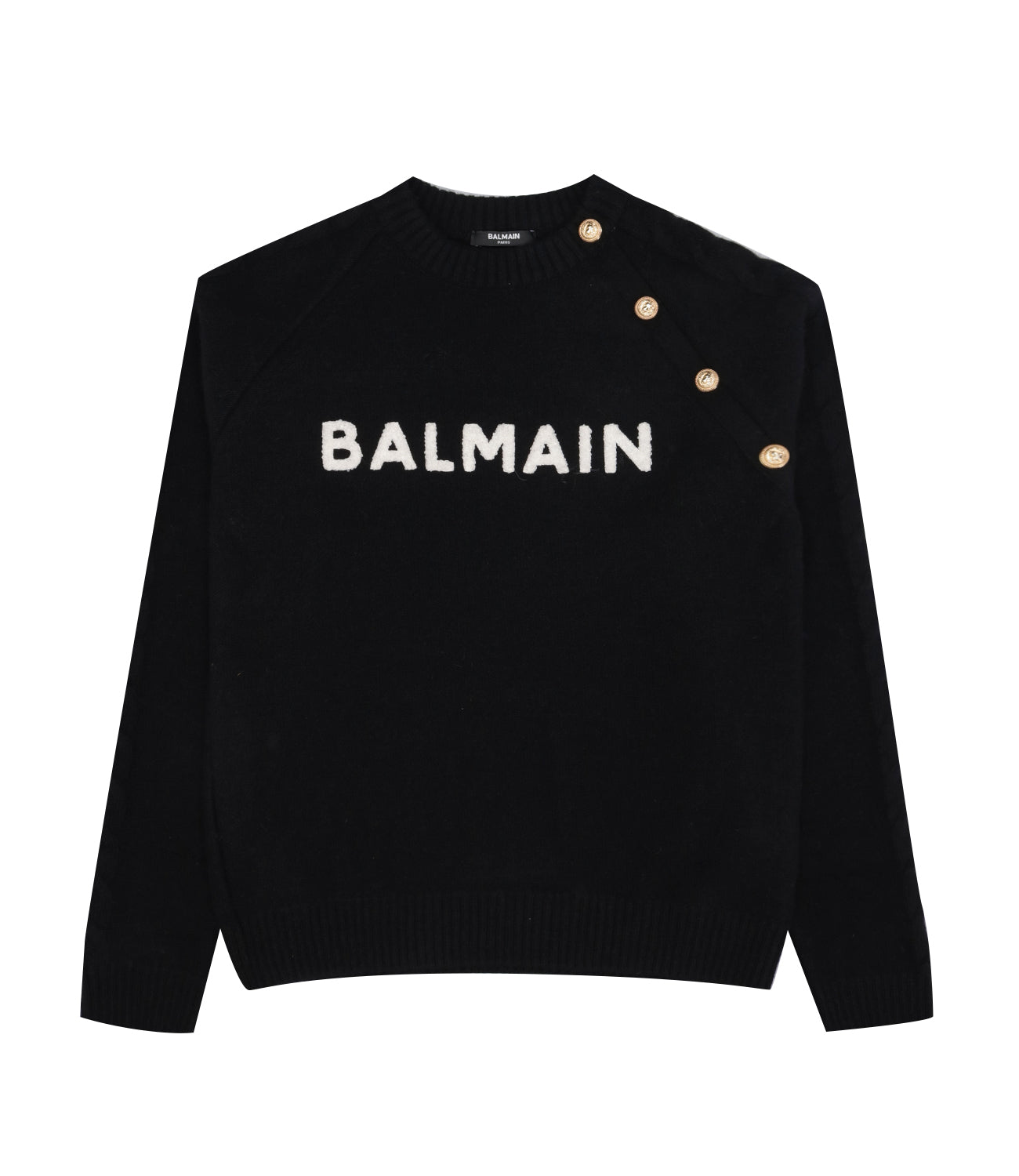 Balmain Kids | Black and Ivory Sweater