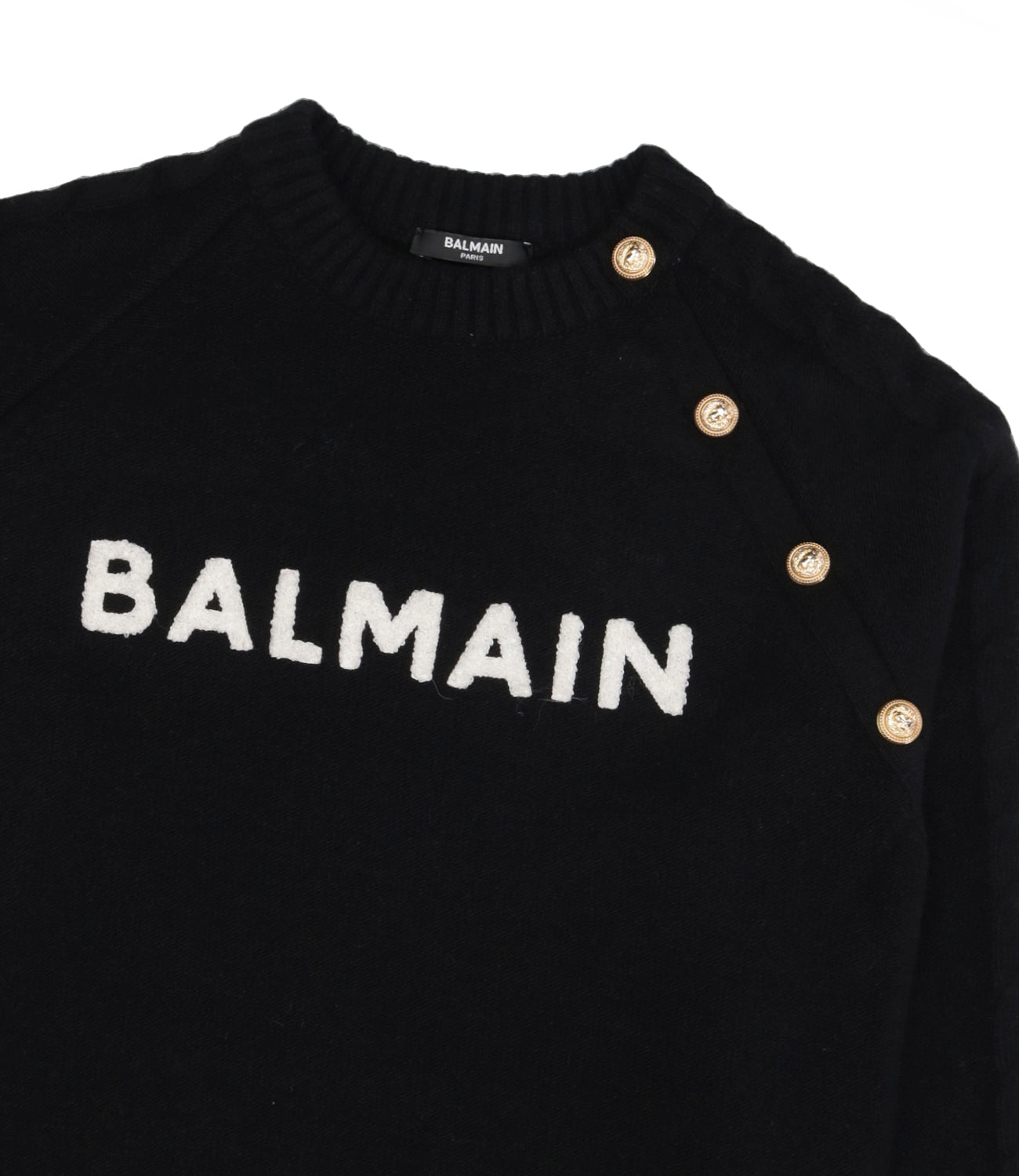 Balmain Kids | Maglia Nero e Avorio