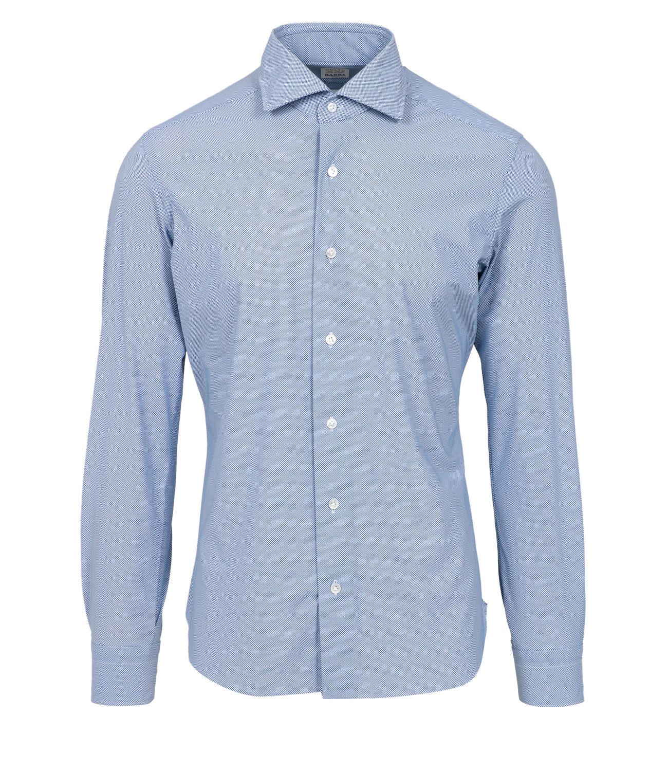 Barba | Camicia Bianco e Azzurro