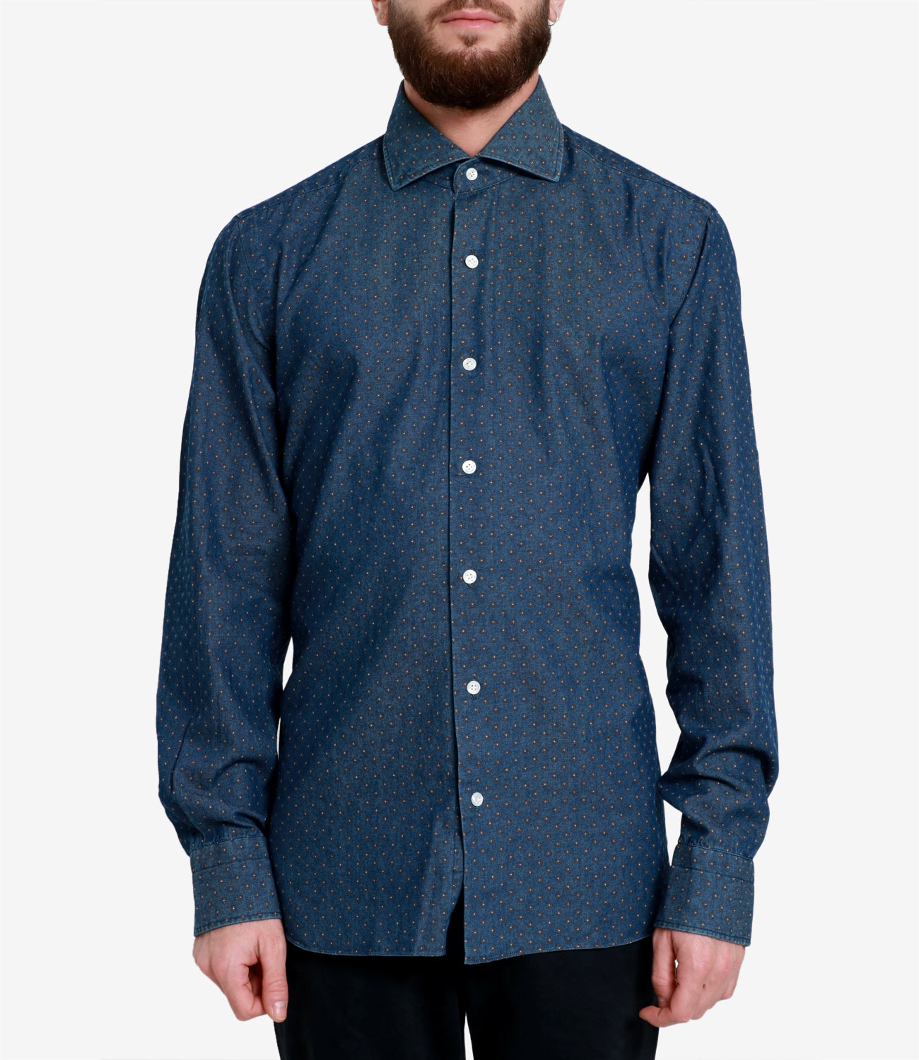 Barba | Camicia Denim scuro