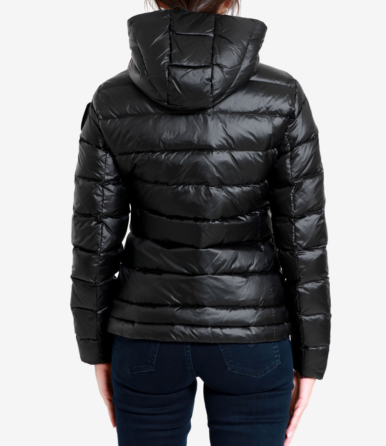 Blauer | Charme Black and Red Down Jacket