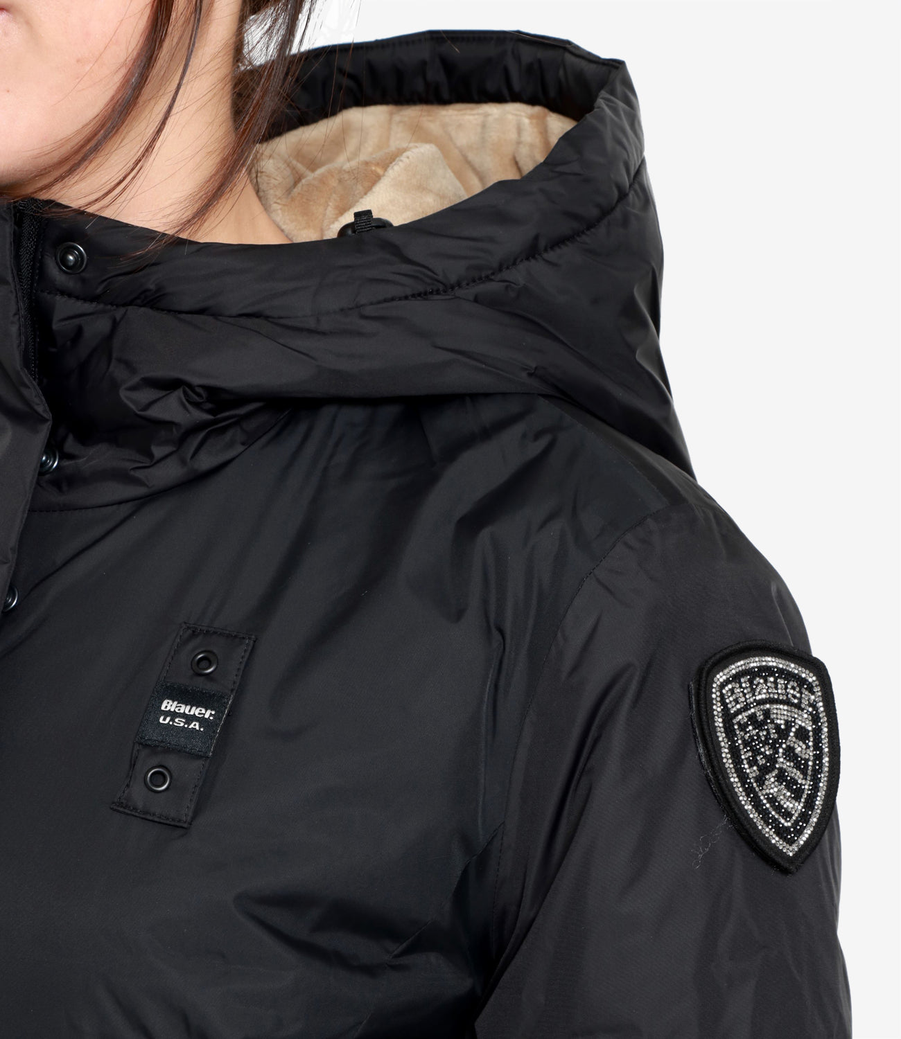 Blauer | Fay Raincoat Black