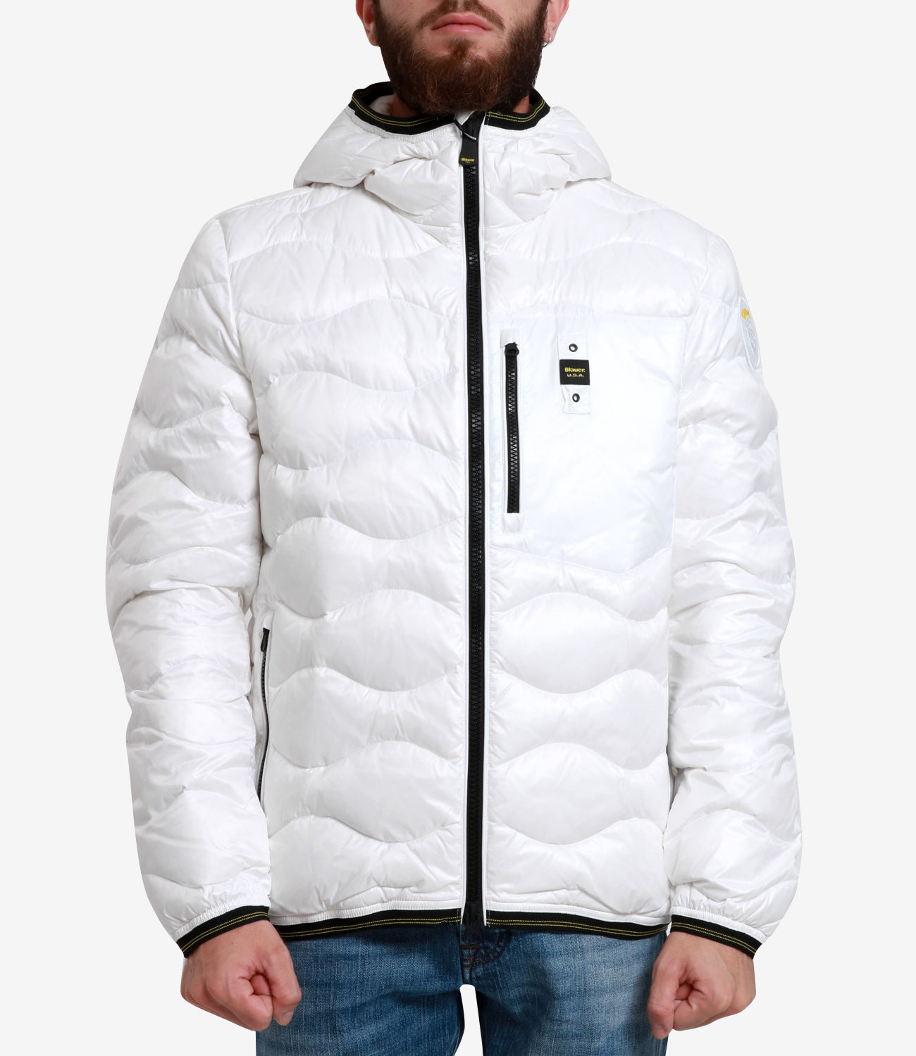 Blauer | Piumino Wave Bianco