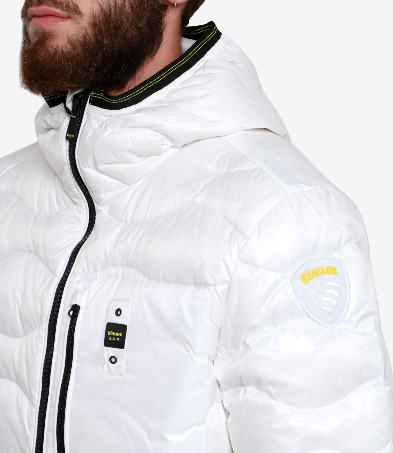 Blauer | Wave Down Jacket White