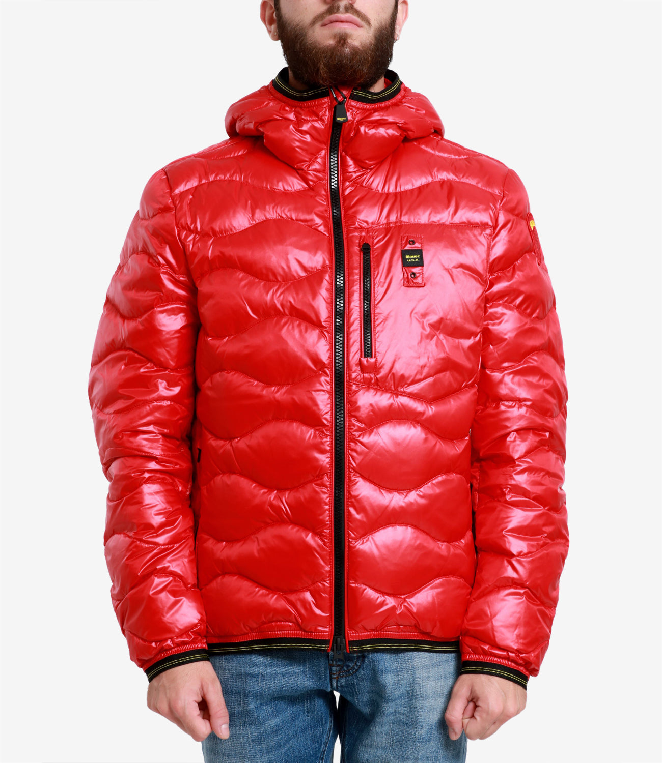 Blauer | Piumino Wave Rosso