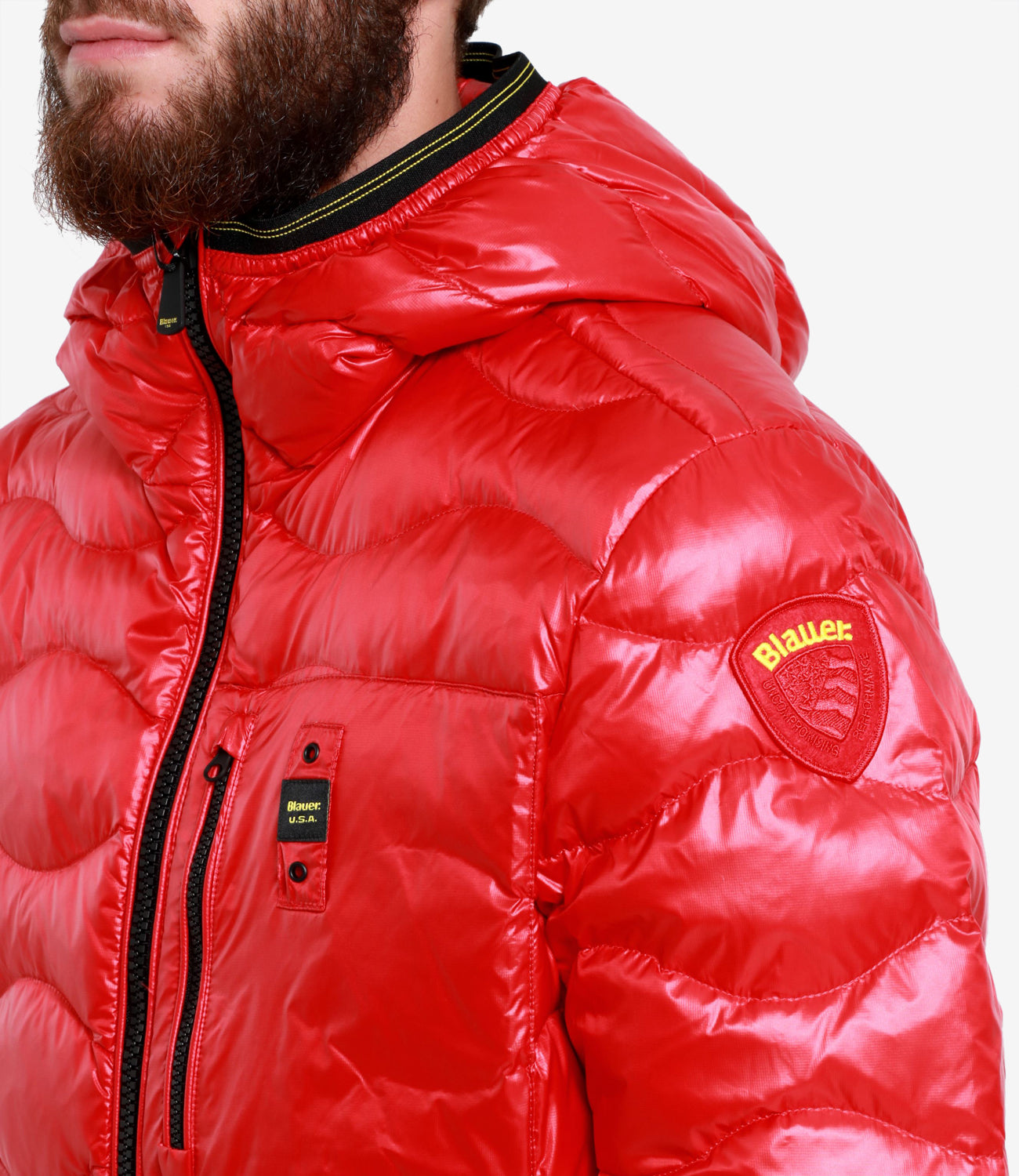 Blauer | Wave Down Jacket Red