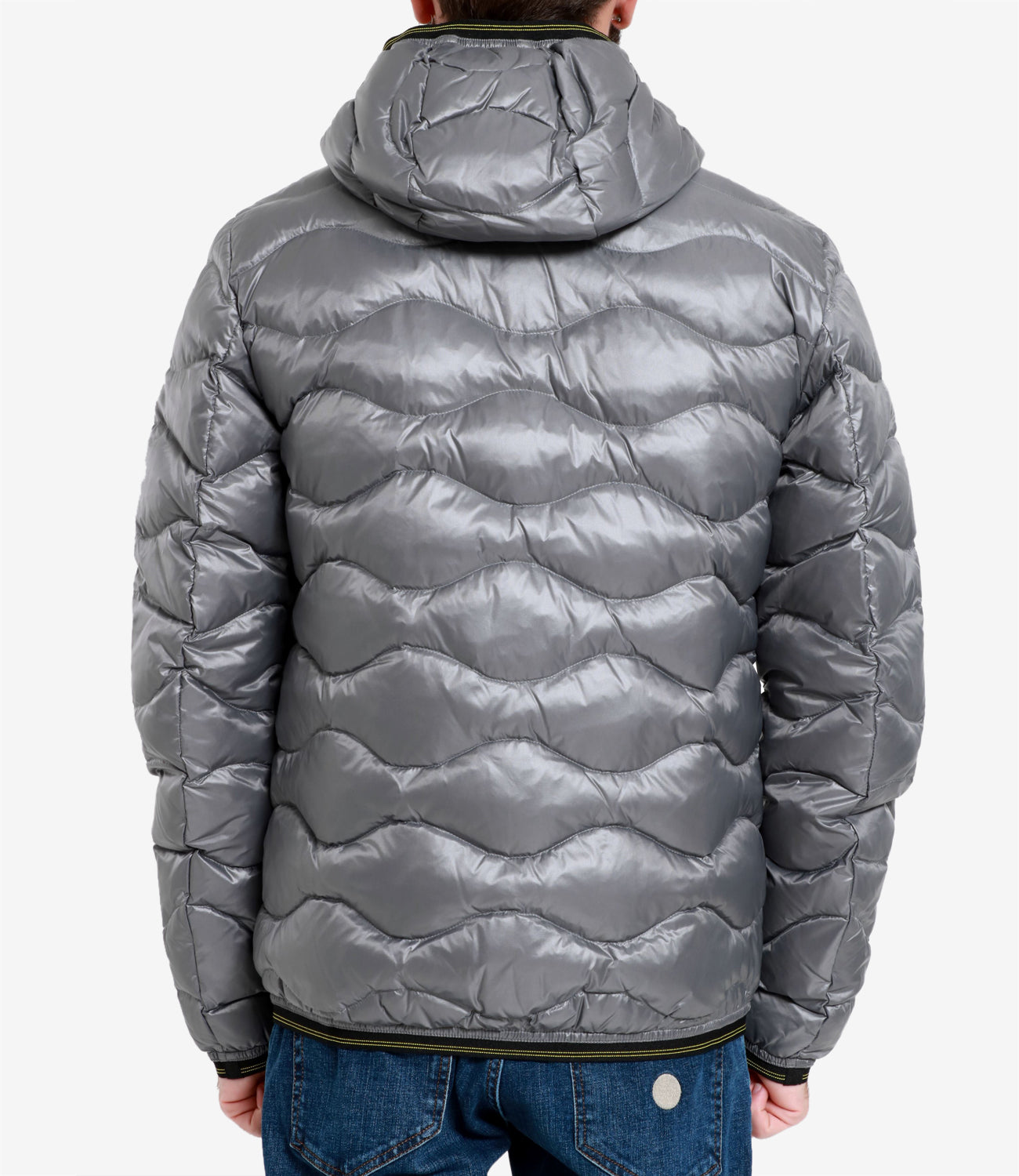 Blauer | Piumino Wave Grigio