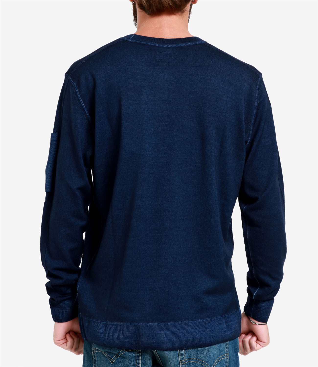 C.P. Company | Sweater Fast Dyed Blue Open