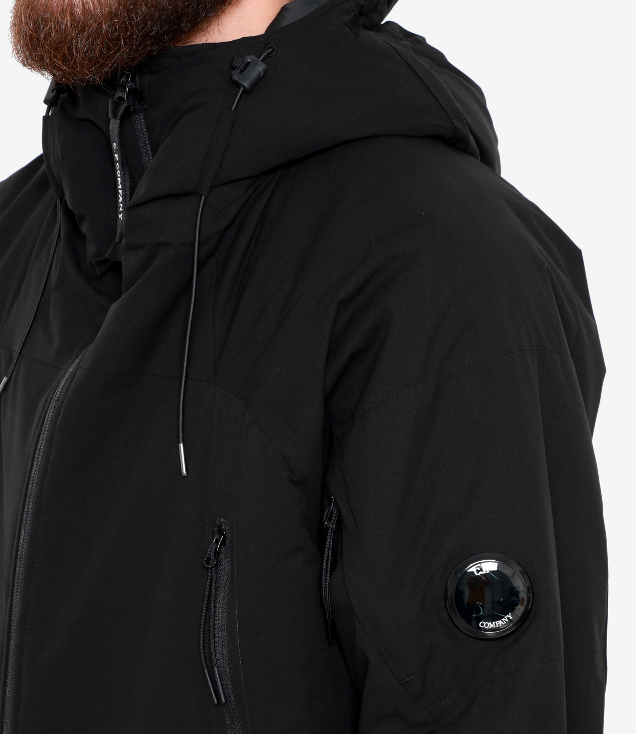 C.P. Company | Giubbotto Padded hooded Nero