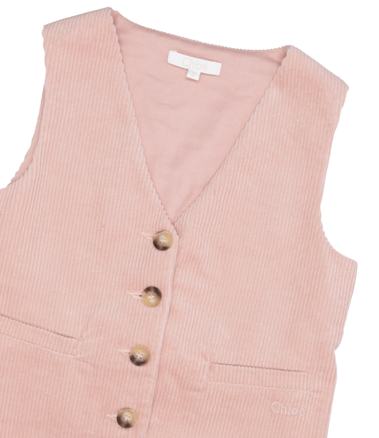 Chloé Kids | Spirales Vest D3 Pale Pink