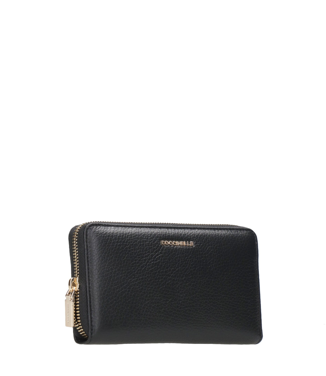 Coccinelle | Metallic soft wallet Black