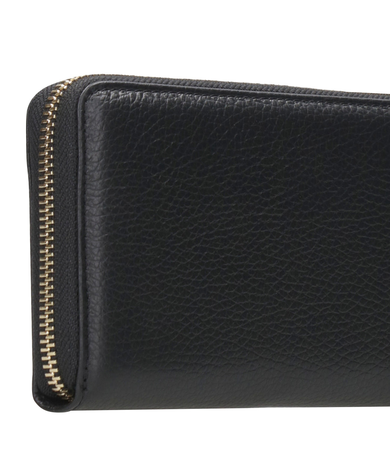 Coccinelle | Metallic soft wallet Black