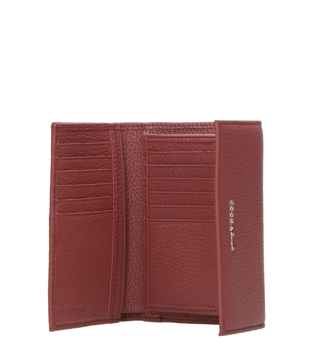 Coccinelle | Wallets Metallic soft Brandy