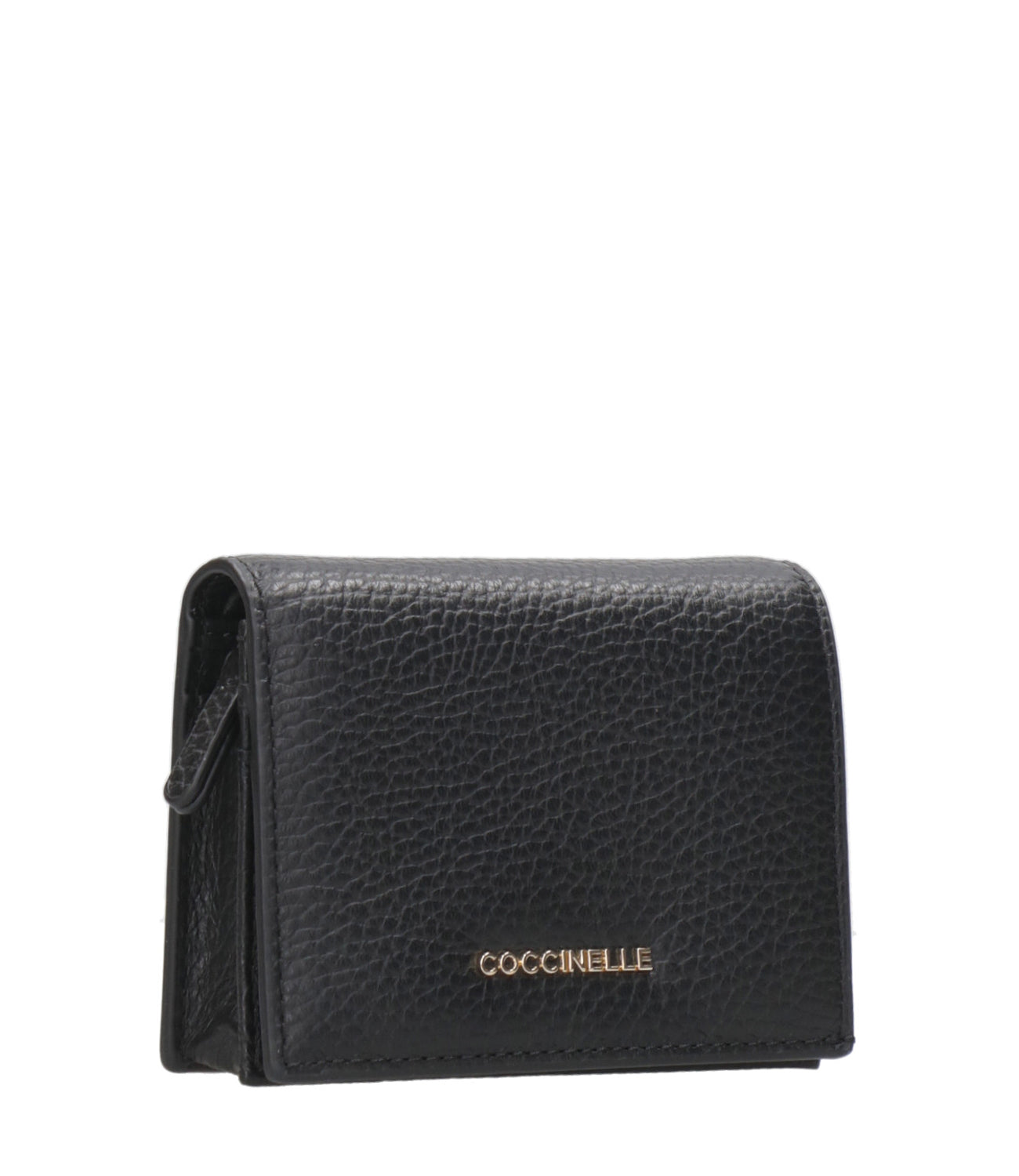 Coccinelle | Metallic soft wallet Black