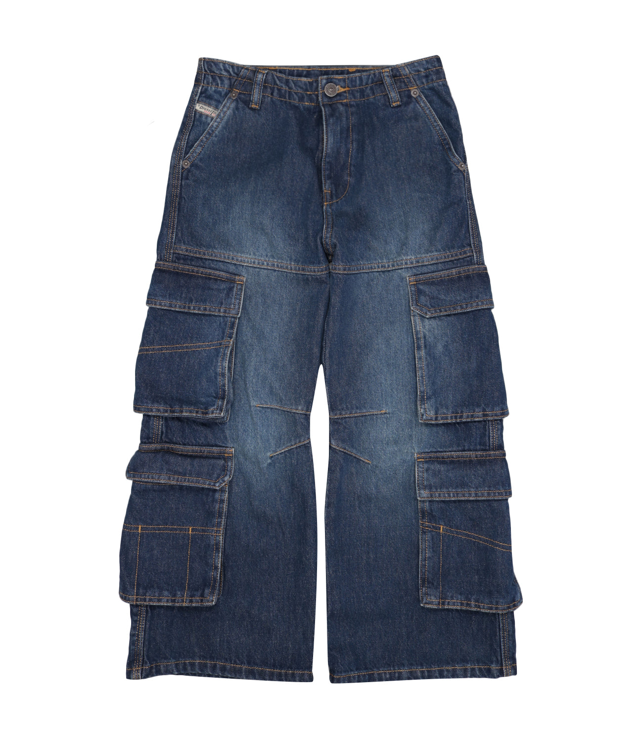 Diesel Kids | Jeans D-Sire-Cargo-J Denim medio