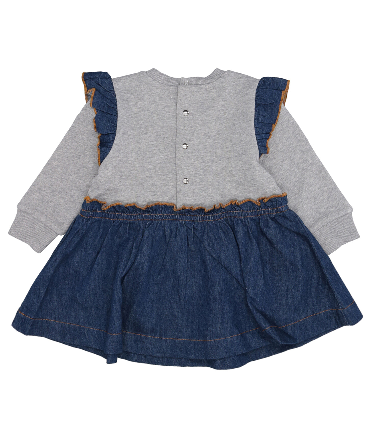 Diesel Kids | Dimbob Grey and Denim Dress