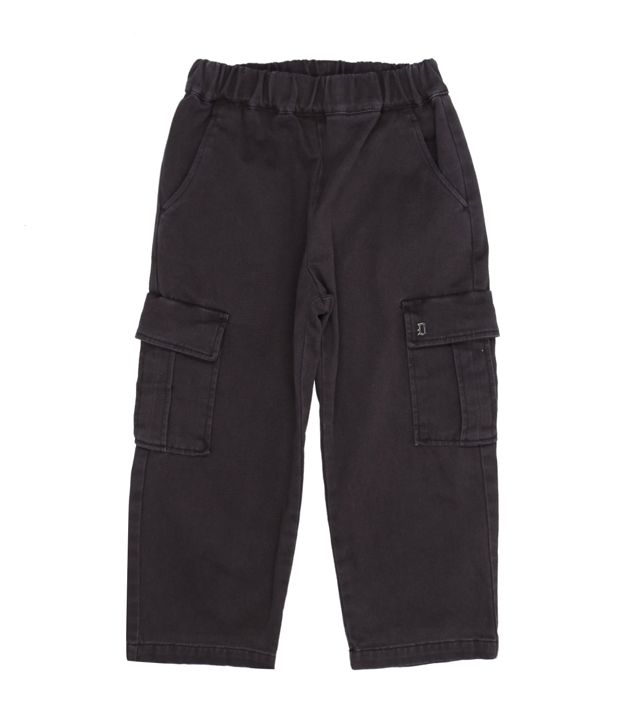 Dondup Kids | Pantalone Cargo Nero