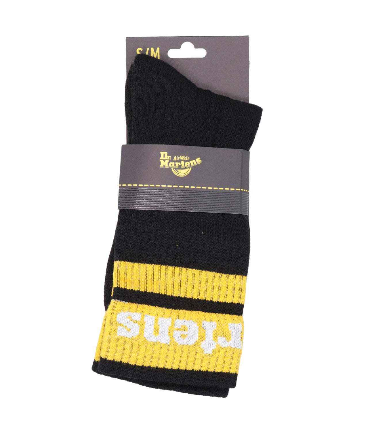 Dr Martens | Black and Yellow Socks