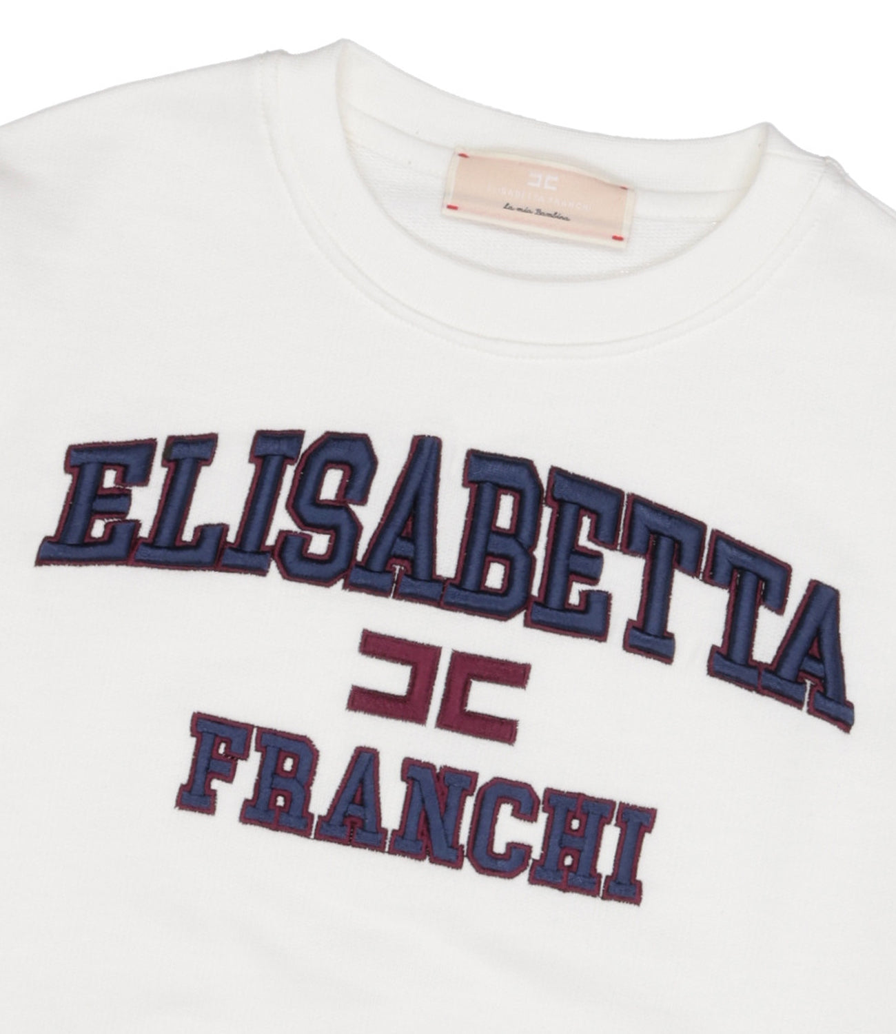 Elisabetta Franchi La Mia Bambina | Sweatshirt Ivory