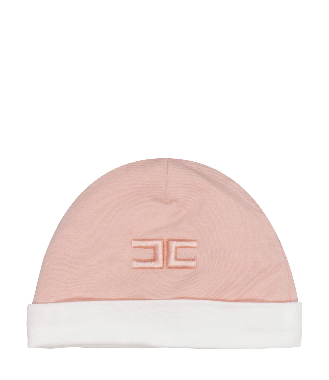 Elisabetta Franchi La Mia Bambina | Pink and Ivory Hat