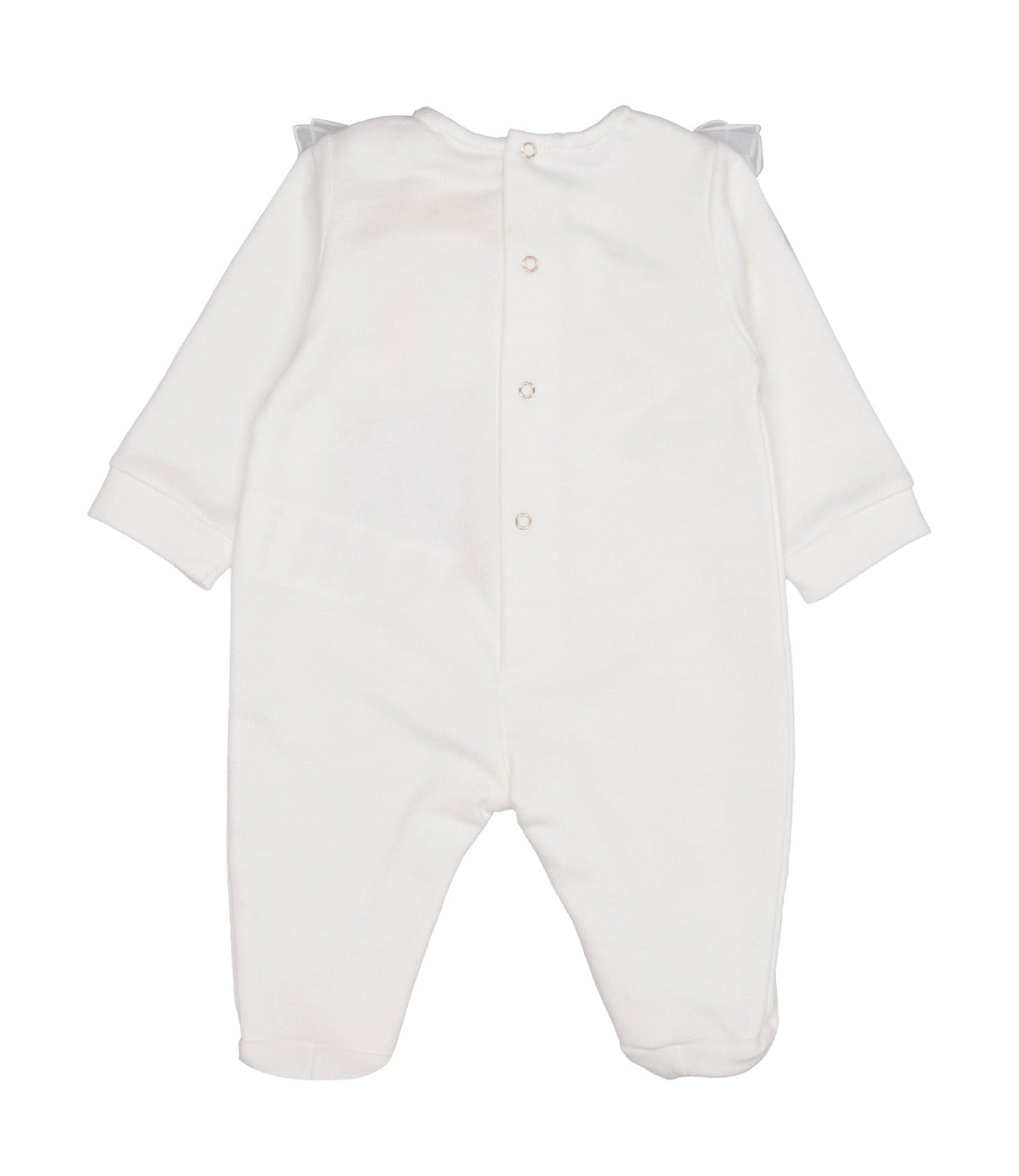 Elisabetta Franchi My Baby Girl | Cream Playsuit