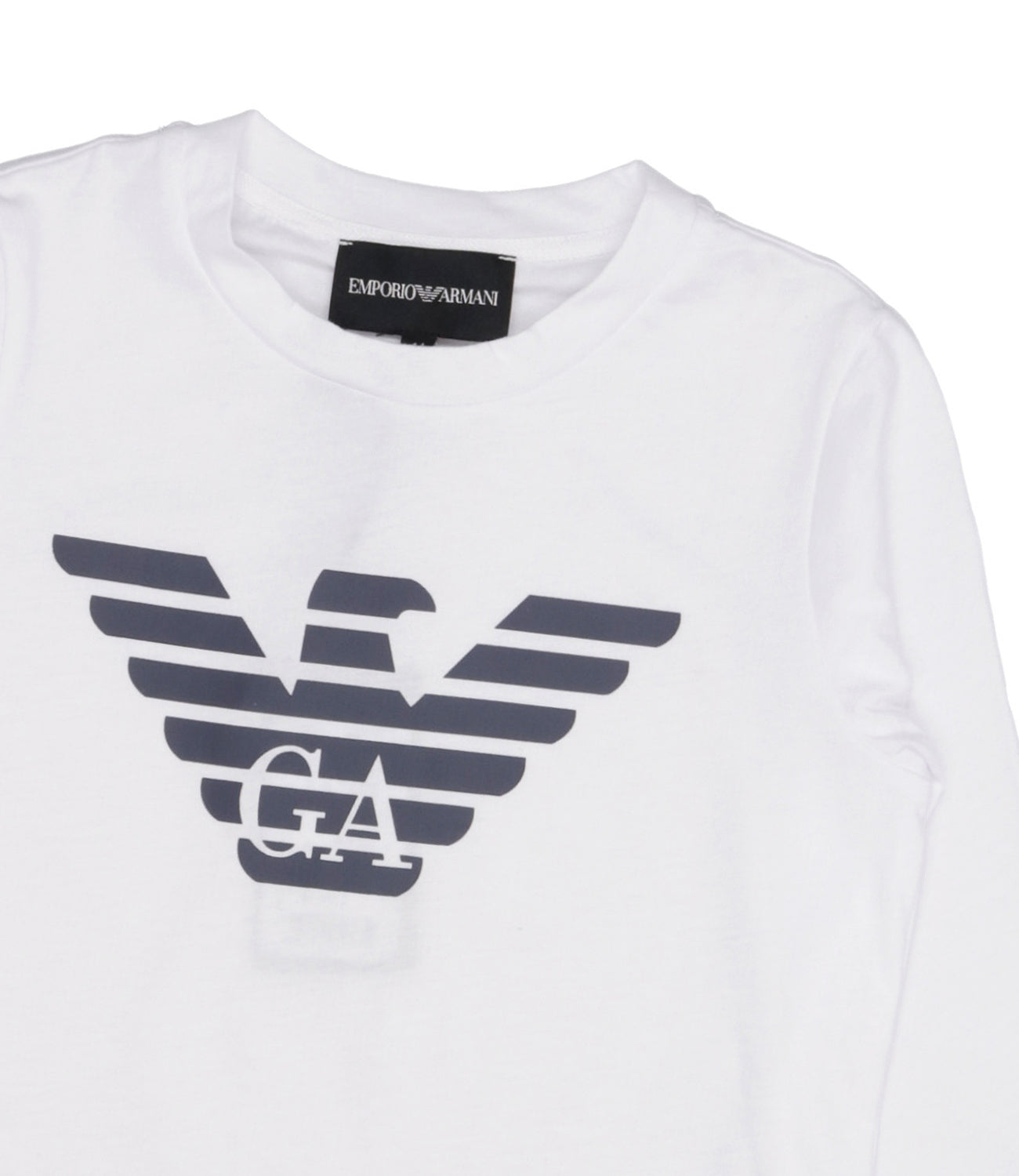 Emporio Armani Junior | Optical White T-Shirt