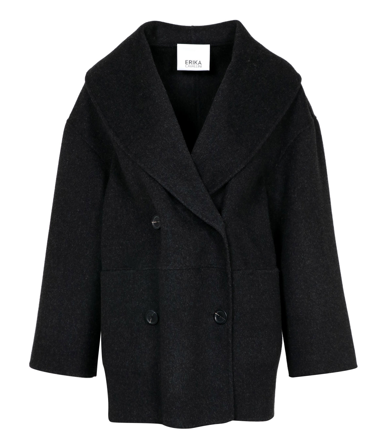 Erika Cavallini | Isabella Anthracite Coat