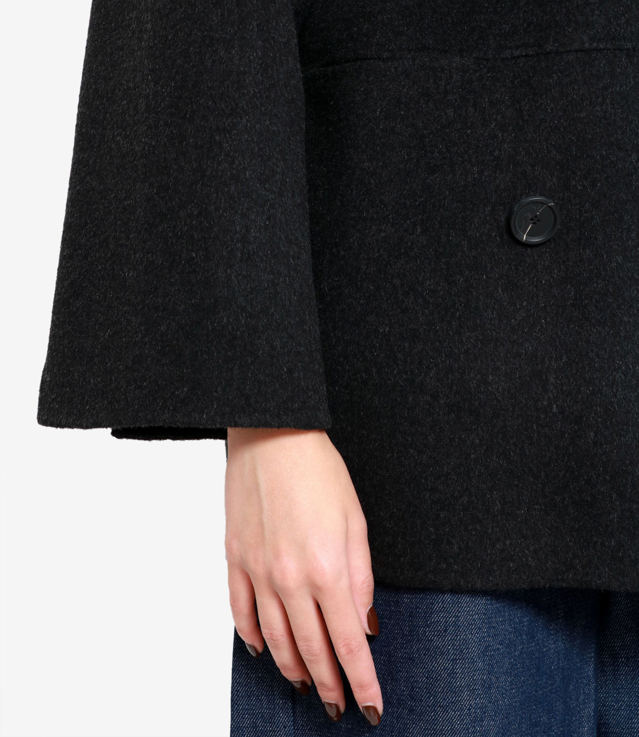 Erika Cavallini | Isabella Anthracite Coat