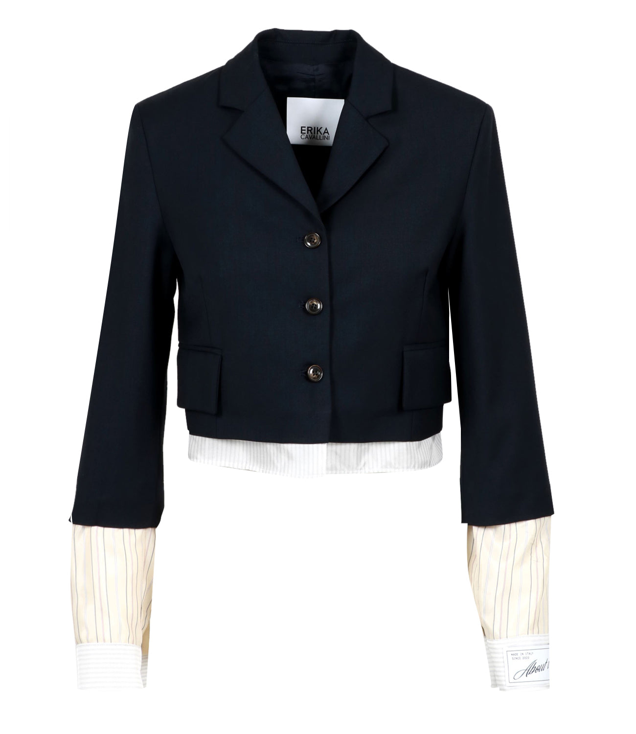 Erika Cavallini | Midnight Blue Flame Jacket