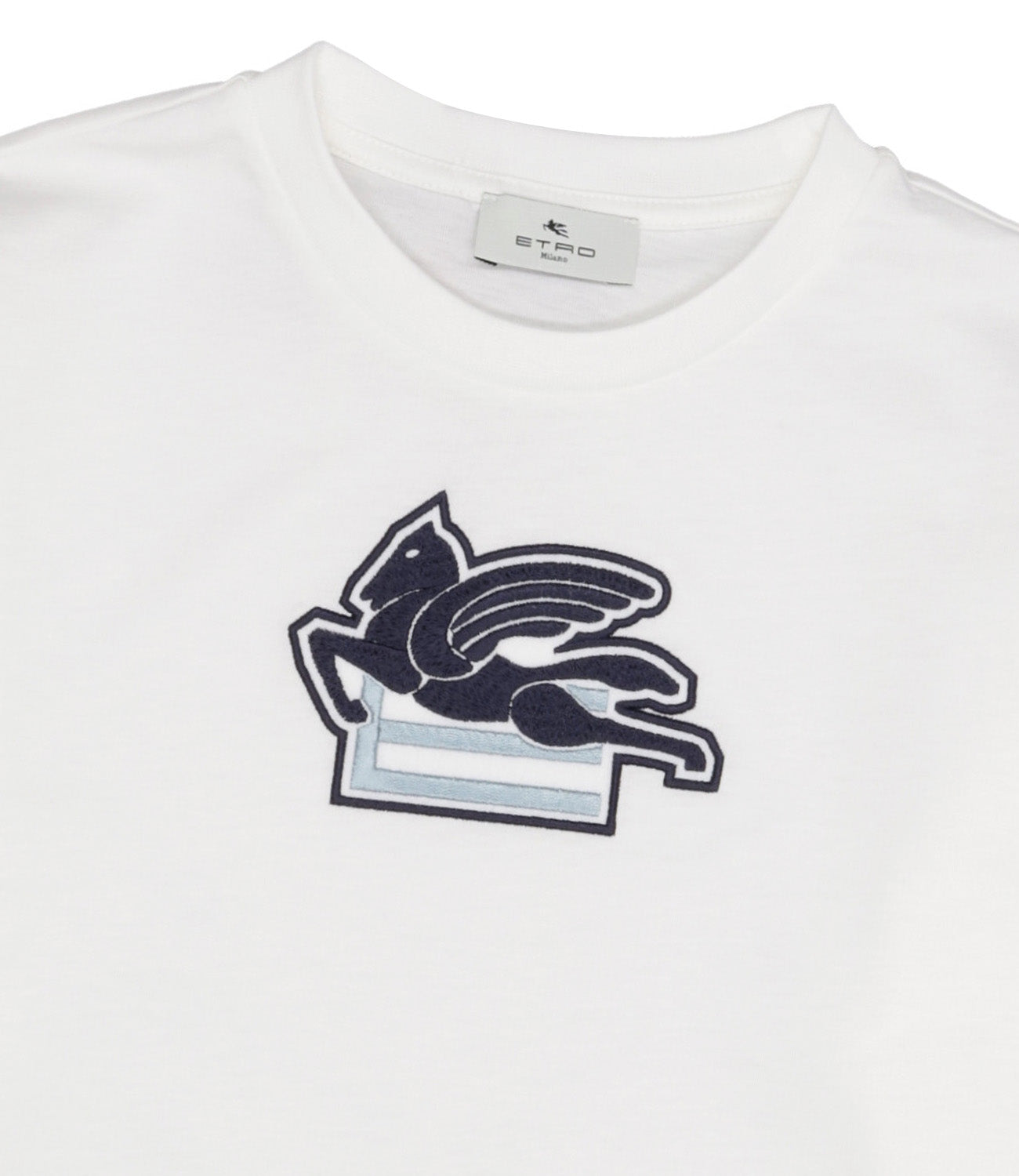 Etro Kids | T-Shirt Bianco e Blu