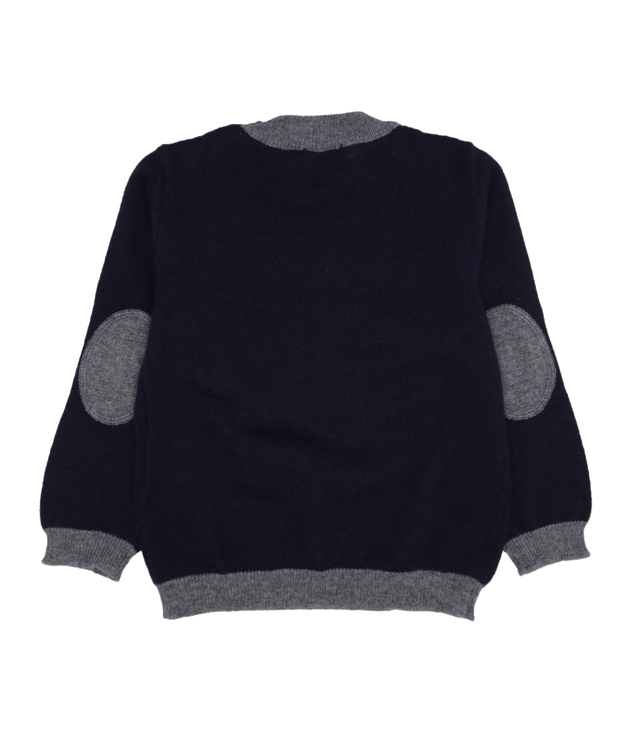 Fay Junior | Blue and Grey Sweater