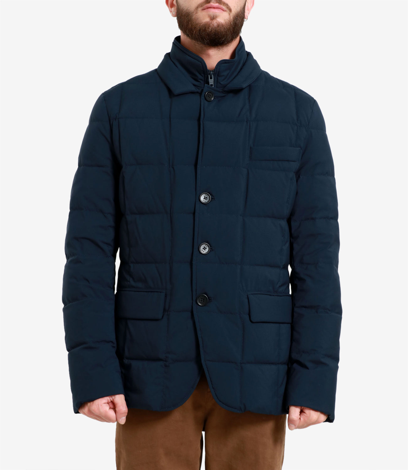 Fay | Double Front Jacket Navy Blue