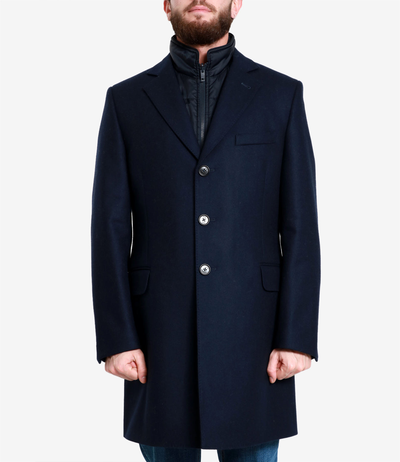 Fay | Cappotto Double Coat Blu navy