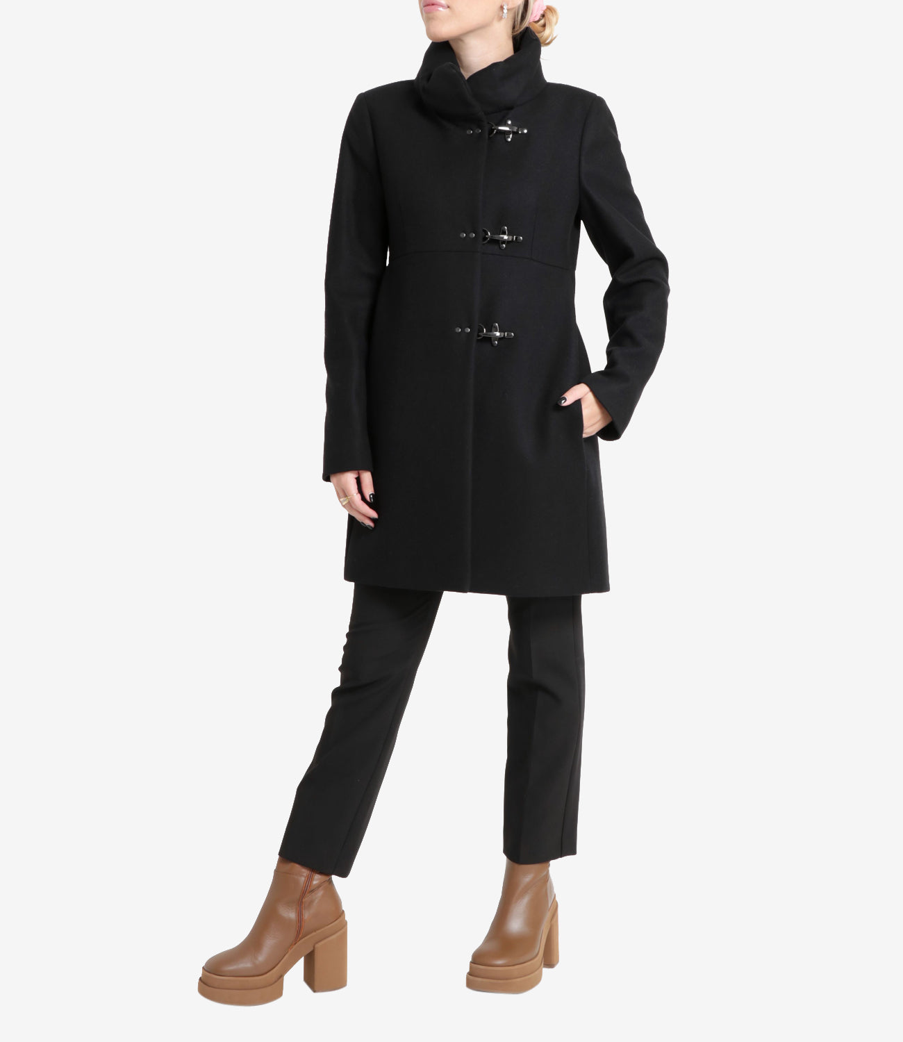 Fay | Romantic Coat Black