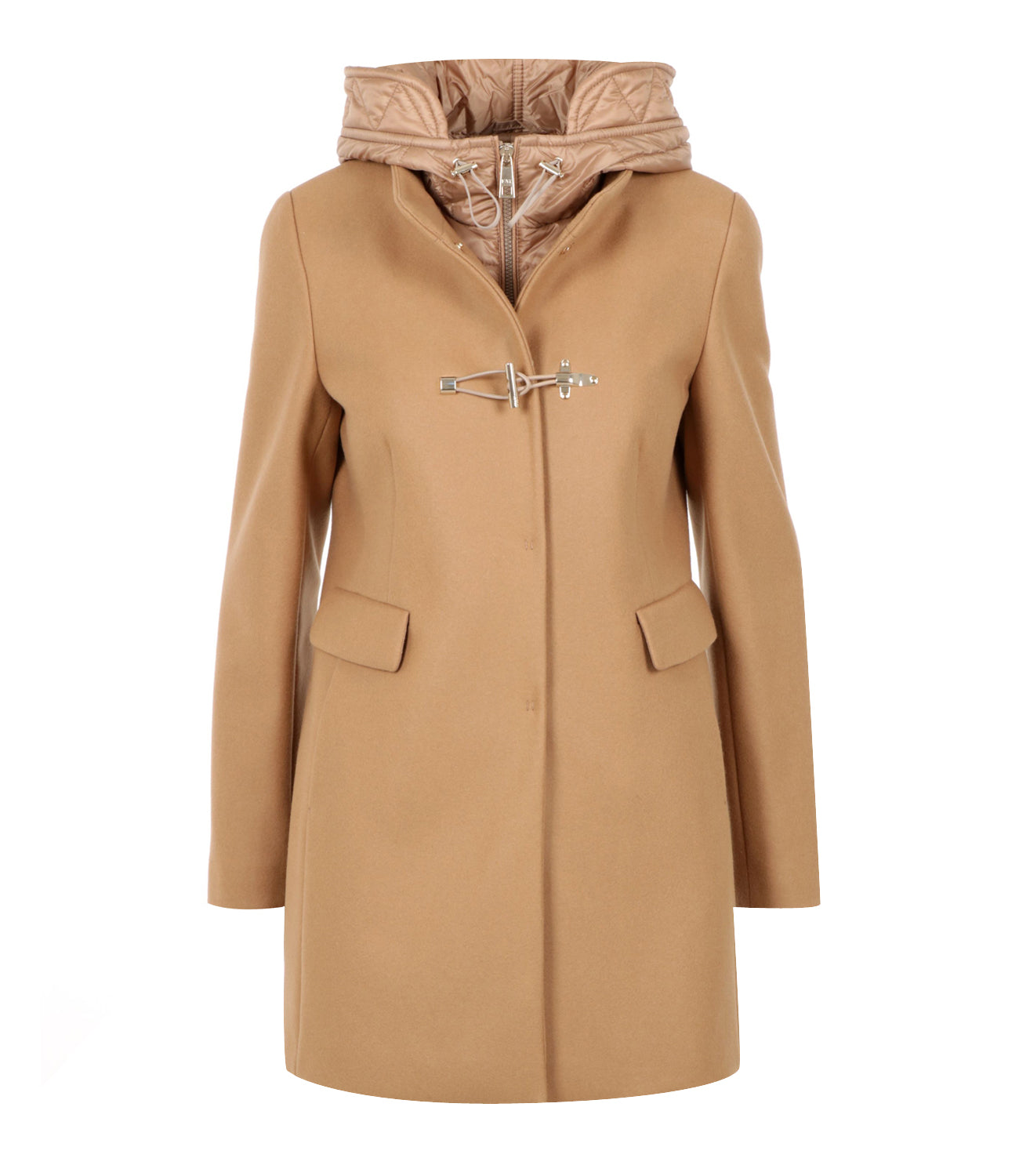 Fay | Toggle Coat Db Front Camel