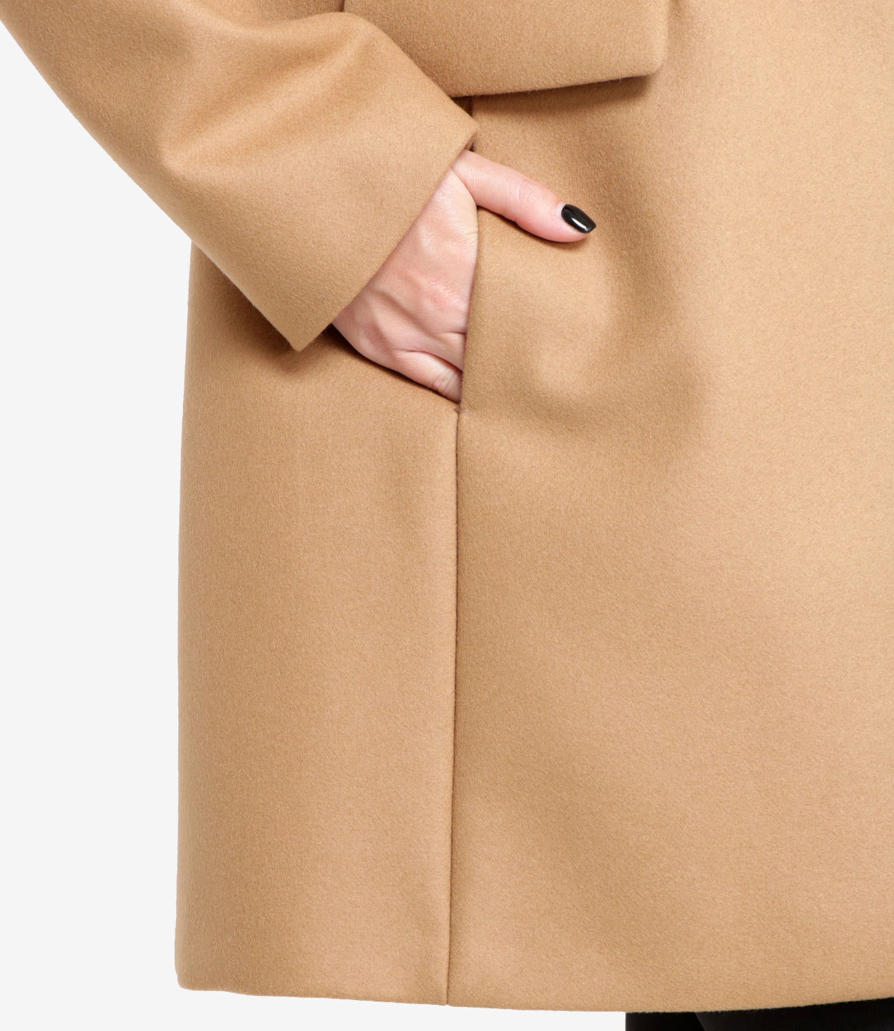 Fay | Toggle Coat Db Front Camel