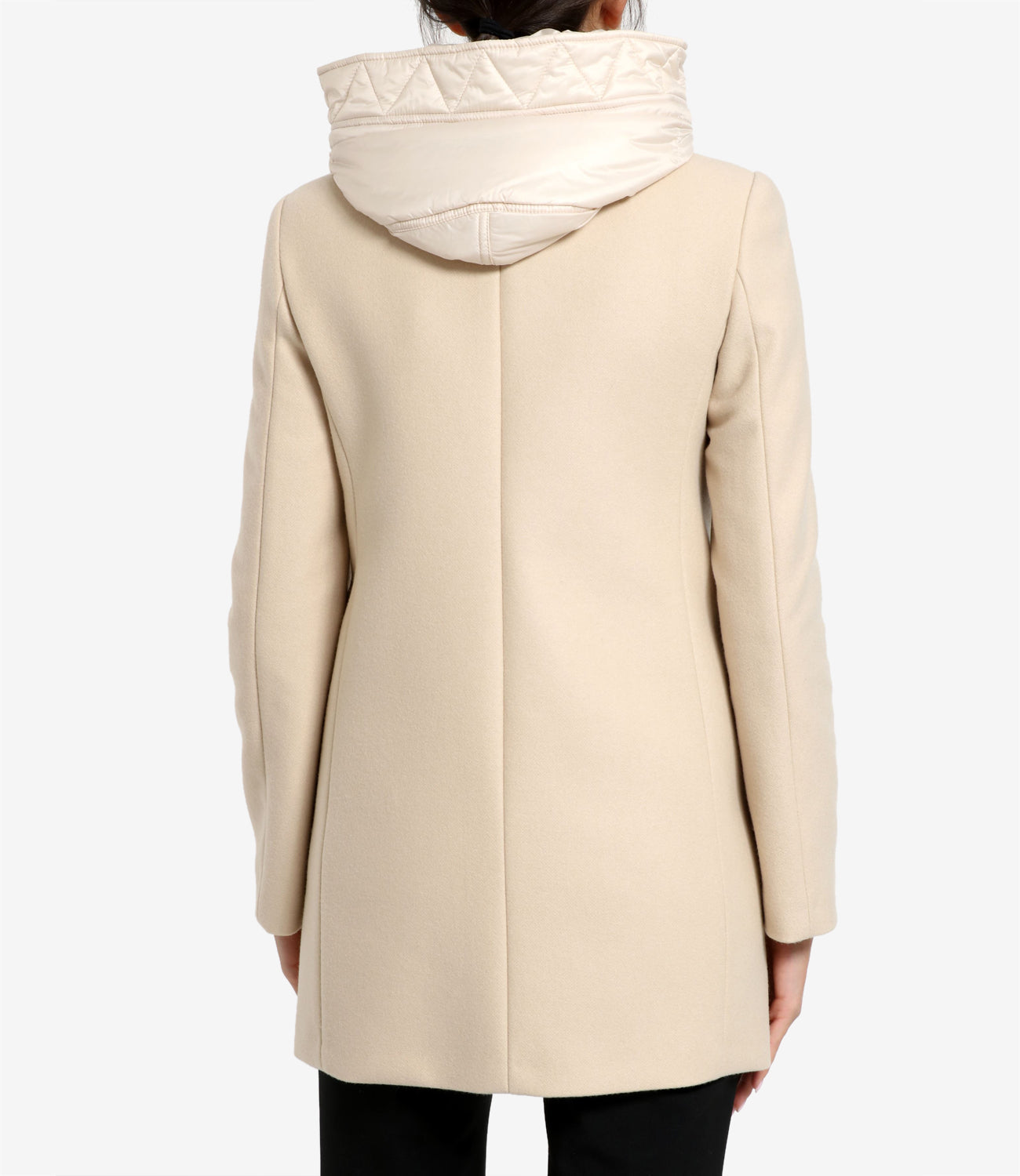 Fay | Cappotto Toggle Coat Db Front Panna