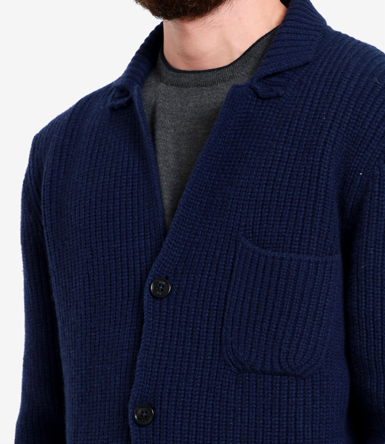 Fay | Open Blue Cardigan