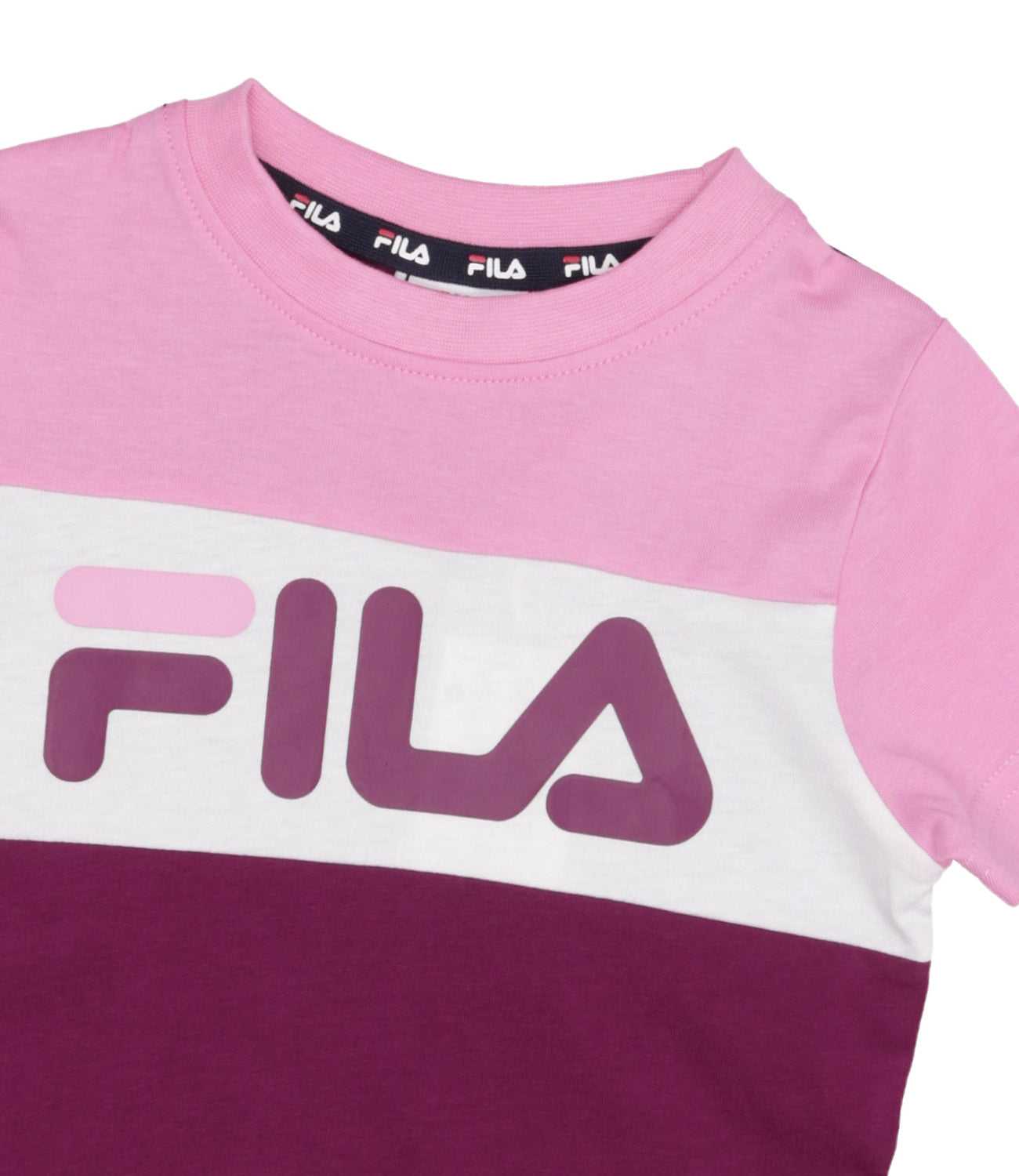 Fila Kids | T-Shirt White and Turquoise