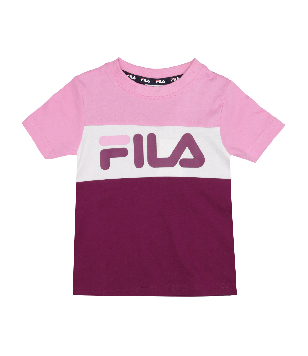 Fila Kids | T-Shirt White and Turquoise