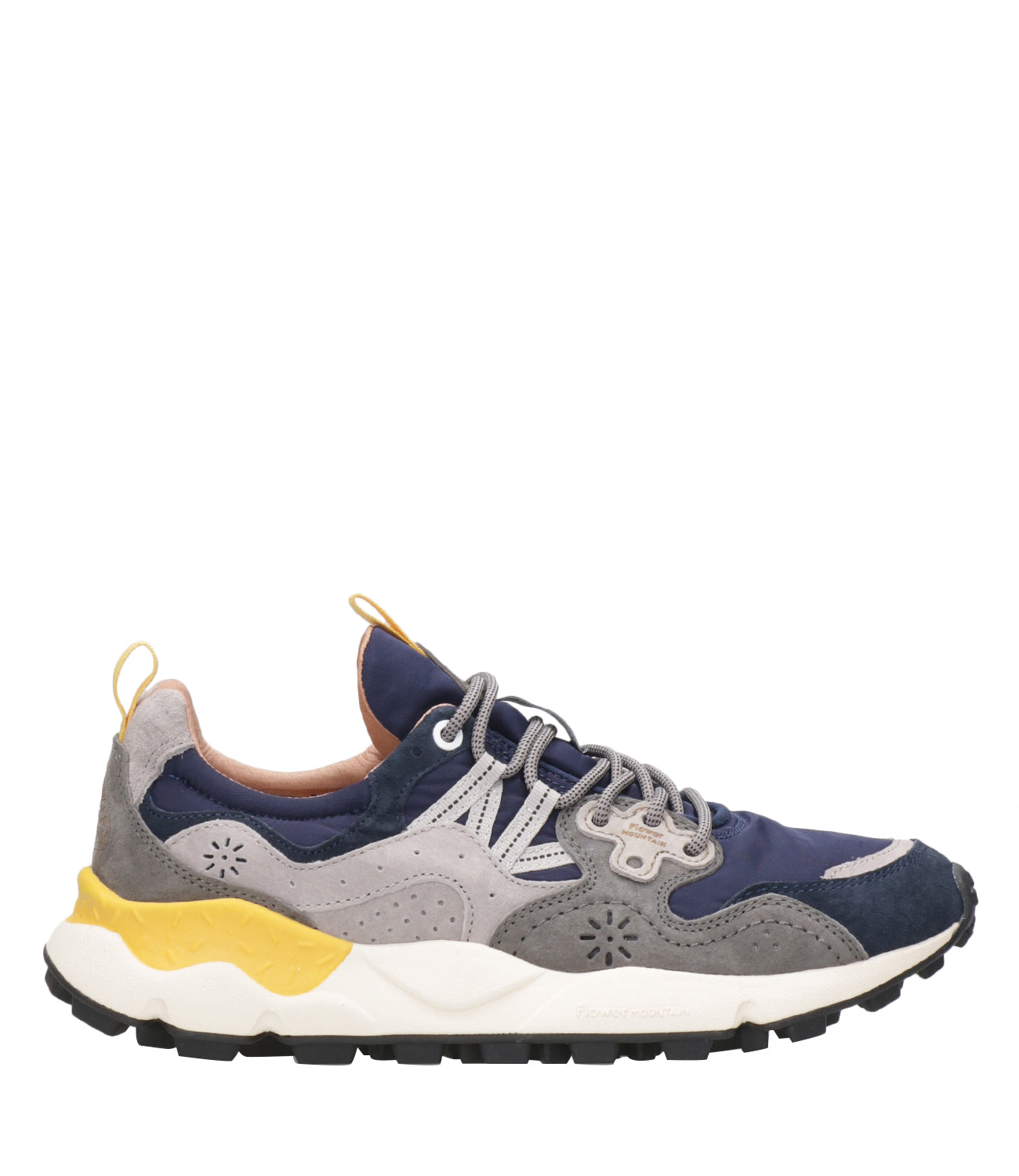 Flower Mountain | Sneakers Yamano 3 Uomo Blu Giallo e Grigio