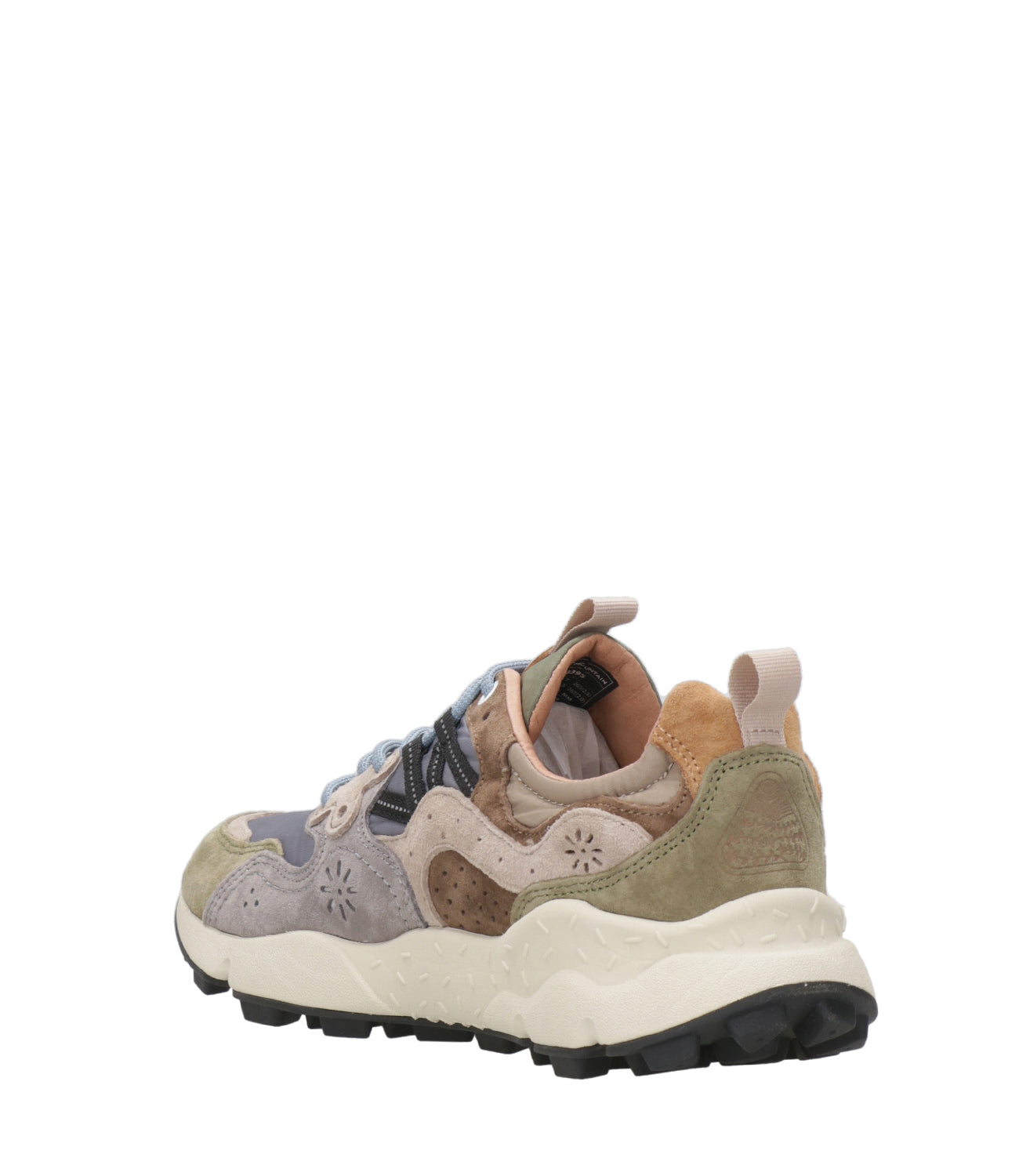 Flower Mountain | Men's Yamano 3 Sneakers Military Green Grey and Brown